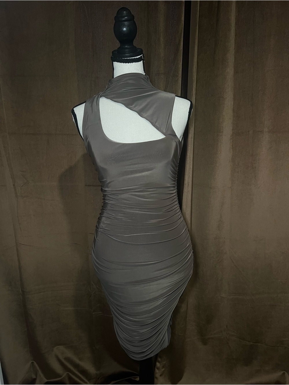 Ruched Bodycon Dress